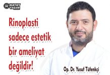 Rinoplasti sadece estetik bir ameliyat değildir!