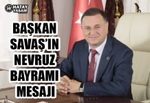 BAŞKAN SAVAŞ’IN NEVRUZ BAYRAMI MESAJI
