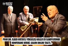 PROF.DR. İLBER ORTAYLI YÜKSELİŞ KOLEJİ EV SAHİPLİĞİNDE KONFERANS VERDİ, SALON DOLDU TAŞTI…