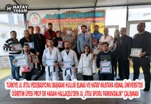 TÜRKİYE JU JİTSU FEDERASYONU BAŞKANI HULUSİ ELMAS VE HATAY MUSTAFA KEMAL ÜNİVERSİTESİ ÖĞRETİM ÜYESİ PROF DR HASAN HALLAÇELİ’DEN JU_JİTSU SPORU FARKINDALIK” ÇALIŞMASI