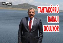 TAHTAKÖPRÜ BARAJI DOLUYOR