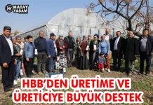 HBB’DEN ÜRETİME VE ÜRETİCİYE BÜYÜK DESTEK