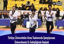Türkiye Üniversiteler Arası Taekwondo Şampiyonası Üniversitemiz Ev Sahipliğinde Başladı