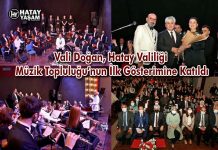 Vali Doğan, Hatay Valiliği Müzik Topluluğu’nun İlk Gösterimine Katıldı