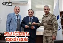 OSMAN GÖZÜKARA’YA TEŞEKKÜR EDERİZ!