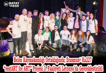 Belen Kaymakamlığı Ortaklığında; Erasmus+ Ka227 “restART for ART” Projesi 3. Faaliyeti Letonya’da Gerçekleştirildi