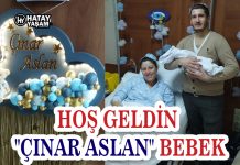 HOŞ GELDİN “ÇINAR ASLAN” BEBEK