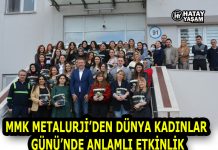 MMK METALURJİ’DEN DÜNYA KADINLAR GÜNÜ’NDE ANLAMLI ETKİNLİK