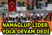 NAMAĞLUP LİDER YOLA DEVAM DEDİ