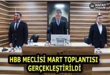 HBB MECLİSİ MART TOPLANTISI GERÇEKLEŞTİRİLDİ