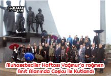 Muhasebeciler Haftası Yağmur’a rağmen Anıt Alanında Coşku ile Kutlandı