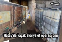 Hatay’da kaçak akaryakıt operasyonu