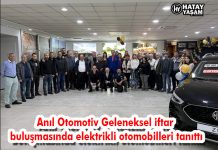 Anıl Otomotiv Geleneksel iftar buluşmasında elektrikli otomobilleri tanıttı
