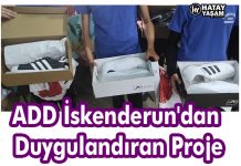 ADD İskenderun’dan Duygulandıran Proje
