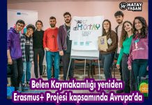 Belen Kaymakamlığı yeniden Erasmus+ Projesi kapsamında Avrupa’da