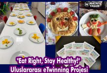 “Eat Right, Stay Healthy!” Uluslararası eTwinning Projesi