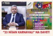 “23 NİSAN KARNAVALI” NA DAVET!