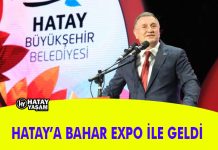 HATAY’A BAHAR EXPO İLE GELDİ
