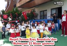Neşeli Yuvam Kreş Anaokulu’dan Muhteşem 23 Nisan gösterisi