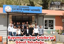 Kuyumculardan Cebike’ye Gönül Yolculuğu…