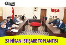 23 NİSAN İSTİŞARE TOPLANTISI