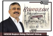 HESOB Başkan Adayı Mehmet Alakuş’dan Ramazan Bayramı Kutlama Mesajı