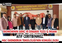 EKONOMİNİN GENÇ VE DİNAMİK YÜZÜ İŞ İNSANI ATIF CERİTBİNMEZ, HGC İSKENDERUN TEMSİLCİLİĞİ’NİN KONUĞU OLDU