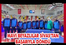 MAVİ BEYAZLILAR SİVAS’TAN BAŞARIYLA DÖNDÜ