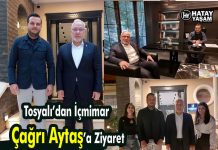 Tosyalı’dan İçmimar Çağrı Aytaş’a Ziyaret