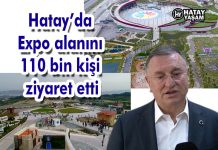 Hatay’da Expo alanını 110 bin kişi ziyaret etti