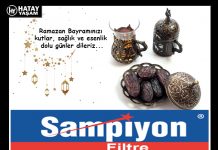 Şampiyon Filtre’den Ramazan Bayramı Kutlama Mesajı