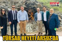 TÜRSAB HEYETİ ARSUZ’DA