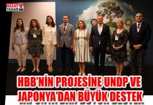 HBB’NİN PROJESİNE UNDP VE JAPONYA’DAN BÜYÜK DESTEK