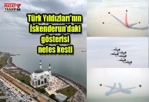 Türk Yıldızları’nın İskenderun’daki gösterisi nefes kesti