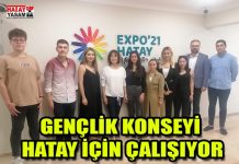 GENÇLİK KONSEYİ HATAY İÇİN ÇALIŞIYOR
