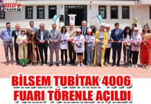 BİLSEM TUBİTAK 4006 FUARI TÖRENLE AÇILDI