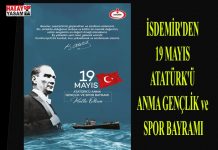 İSDEMİR’DEN 19 MAYIS ATATÜRK’Ü ANMA GENÇLİK ve SPOR BAYRAMI