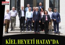 KİEL HEYETİ HATAY’DA