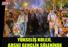 YÜKSELİŞ KOLEJİ, ARSUZ GENÇLİK ŞÖLENİNDE