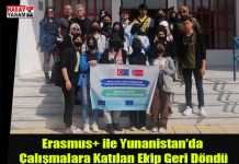 Erasmus+ ile Yunanistan’da Çalışmalara Katılan Ekip Geri Döndü