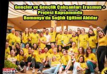 Gençler ve Gençlik Çalışanları Erasmus+ Projesi Kapsamında Romanya’da Sağlık Eğitimi Aldılar