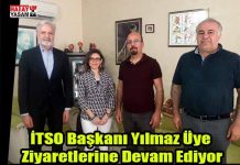 İTSO Başkanı Yılmaz Üye Ziyaretlerine Devam Ediyor