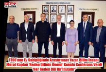 İTSO’nun Ev Sahipliğinde Araştırmacı Yazar, Bilim İnsanı Murat Kaplan ‘Beden Dilinin Önemi’ Konulu Konferans Verdi ‘Her Beden Dili Bir İmzadır”