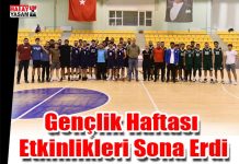 Gençlik Haftası Etkinlikleri Sona Erdi