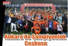 Ankara’da Şampiyonluk Coşkusu