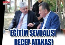 EĞİTİM SEVDALISI RECEP ATAKAŞ!