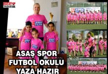 ASAŞ SPOR FUTBOL OKULU YAZA HAZIR