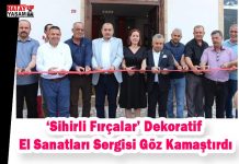 ‘Sihirli Fırçalar’ Dekoratif El Sanatları Sergisi Göz Kamaştırdı