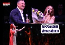 EXPO’DA SAHNE SİMGE SAĞIN’IN