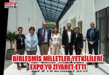 BİRLEŞMİŞ MİLLETLER YETKİLİLERİ EXPO’YU ZİYARET ETTİ